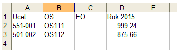Ročný plán - Excel