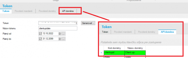 Preinst API token.png
